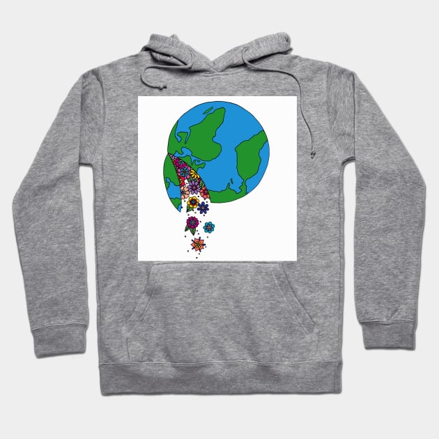 Beautiful Earth Hoodie by HLeslie Design